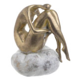 Inart Διακοσμητικό Αγαλματίδιο Γυναίκας Polyresin 20×16.5×23.5