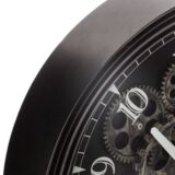 Ρολόι PWD-0083 pakoworld μέταλλο μαύρο Φ37×7εκ